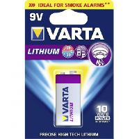 ელემენტი ლითიუმი VARTA 6LR61 9V 1 ც 