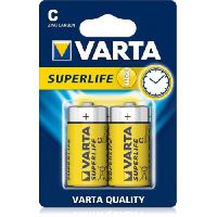 ელემენტი მარილოვანი VARTA Superlife C 1.5V 2 ც 