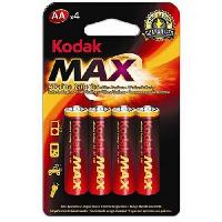 ელემენტი Kodak Max 30952867 AA Alkaline 4 ც 