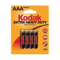 ელემენტი Kodak Extra Heavy Duty 30953321 AAA Zinc 4 ც 