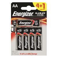 ელემენტი Energizer 4+1 LR6 E91 BP5 AA Alkaline 5 ც 