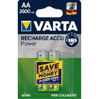 ელემენტი Varta Rechargeable Accu AA 2600 mAh 2 ც 