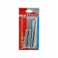 დიუბელი განბჯენი სჭვალით ექვსწახნაგა თავაკით Wkret-met BK-14120 14x120 მმ 2 ც 