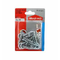 დიუბელი რკალით Wkret-met BS-06 6x30/55 მმ 12 ც 