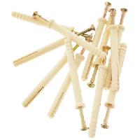 დიუბელი-ლურსმანი 6K40 დამალ. სამაჯ. (ნეილონი) (150 ც.) - ვედრო Tech-Krep 101330 