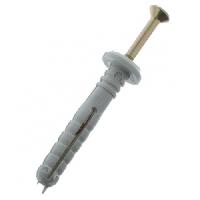 დიუბელი-ლურსმანი სოკოსებრი სამაჯურით Tech-Krep 6x40 მმ პოლიპროპილენი 500 ც 