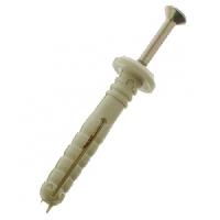 დიუბელი-ლურსმანი სოკოსებრი სამაჯურით Tech-Krep 6x40 მმ ნეილონი 12 ც 