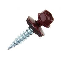 თვითმჭრელი სახურავის ბურღით Tech-Krep RAL-3005 4.8x28 მმ 300 ც ღვინისფერი-წითელი 