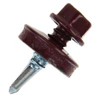 თვითმჭრელი სახურავის ბურღით Tech-Krep RAL-3005 5.5x19 მმ 60 ც ღვინისფერი-წითელი 