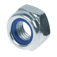 ქანჩი საჩერით მოთუთიებული Tech-Krep DIN985 M16 2 ც 